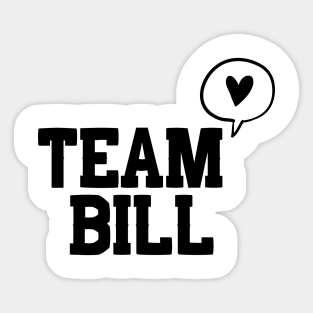 Team Bill Sticker